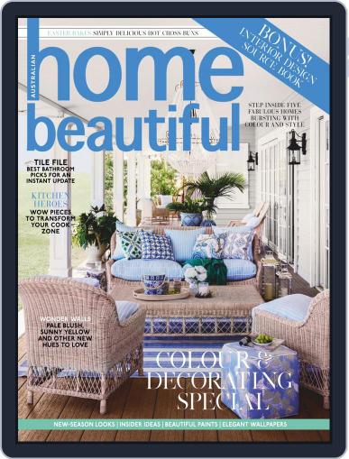 Australian Home Beautiful (Digital) April 1st, 2021 Issue Cover