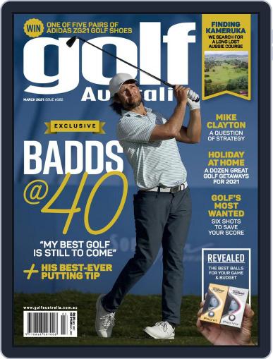 Golf Australia March 1st, 2021 Digital Back Issue Cover