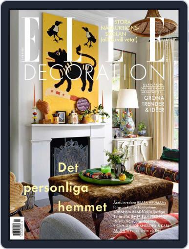 ELLE Decoration Sweden March 1st, 2021 Digital Back Issue Cover