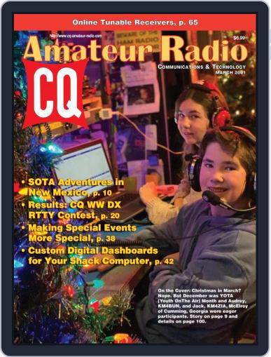 CQ Amateur Radio March 1st, 2021 Digital Back Issue Cover