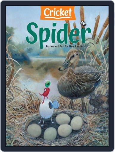 Spider Magazine Stories, Games, Activites And Puzzles For Children And Kids March 1st, 2021 Digital Back Issue Cover