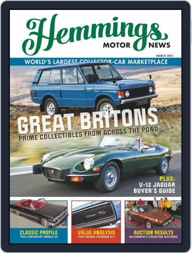 Hemmings Motor News (Digital) February 15th, 2021 Issue Cover