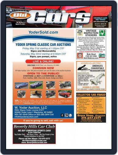 Old Cars Weekly March 15th, 2021 Digital Back Issue Cover