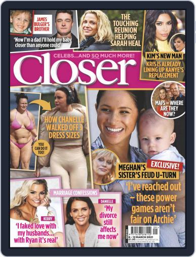 Closer March 6th, 2021 Digital Back Issue Cover