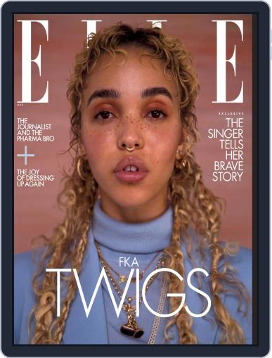 Elle March 1st, 2021 Digital Back Issue Cover