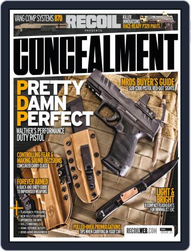 RECOIL Presents: Concealment February 16th, 2021 Digital Back Issue Cover