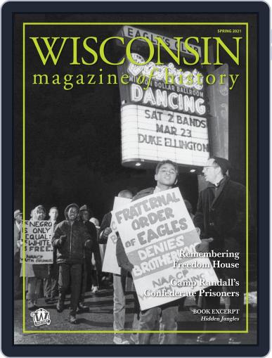 Wisconsin Magazine Of History March 4th, 2021 Digital Back Issue Cover
