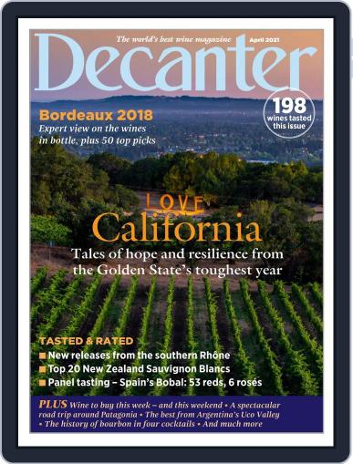 Decanter April 1st, 2021 Digital Back Issue Cover