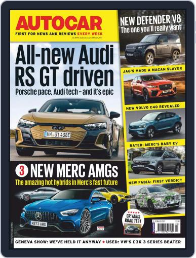 Autocar March 3rd, 2021 Digital Back Issue Cover