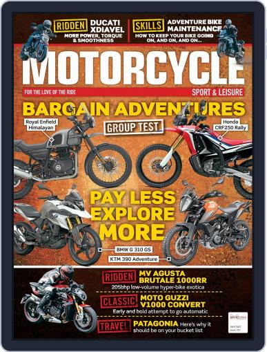 Motorcycle Sport & Leisure April 1st, 2021 Digital Back Issue Cover