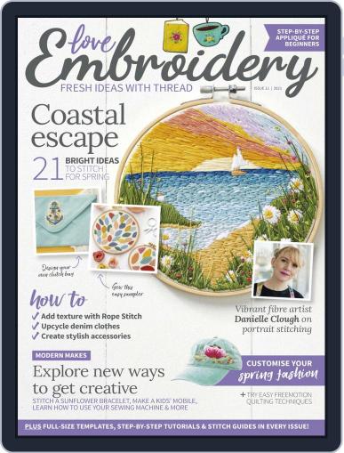 Love Embroidery February 1st, 2021 Digital Back Issue Cover
