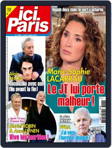 Ici Paris March 3rd, 2021 Digital Back Issue Cover