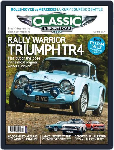 Classic & Sports Car April 1st, 2021 Digital Back Issue Cover