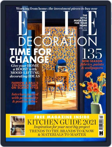 Elle Decoration UK April 1st, 2021 Digital Back Issue Cover