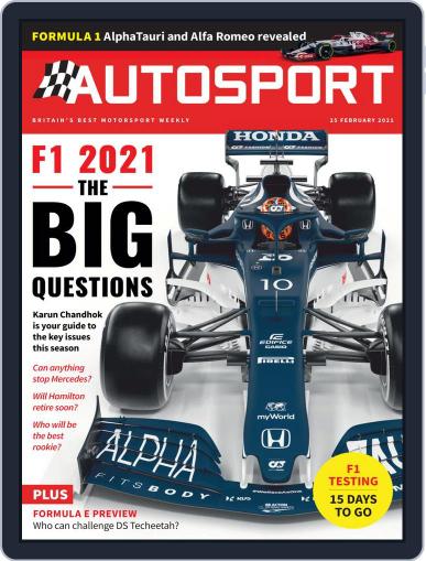 Autosport February 25th, 2021 Digital Back Issue Cover