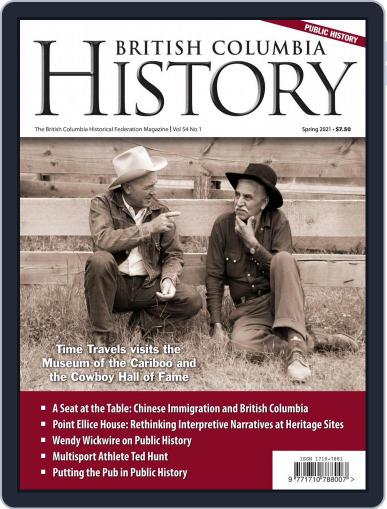 British Columbia History (Digital) March 1st, 2021 Issue Cover