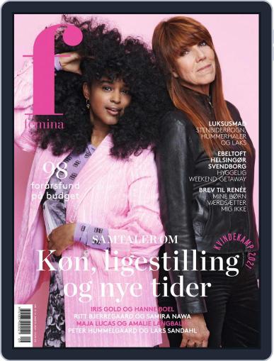 femina Denmark March 4th, 2021 Digital Back Issue Cover