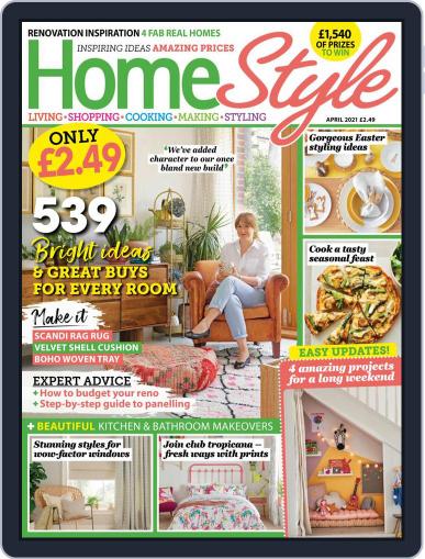 HomeStyle United Kingdom April 1st, 2021 Digital Back Issue Cover
