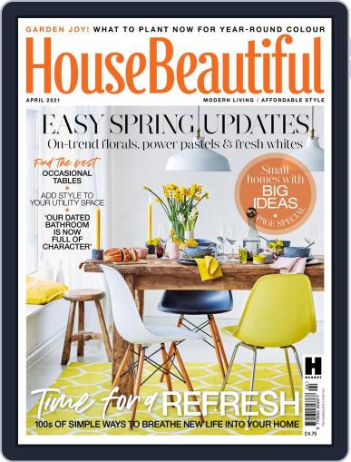 House Beautiful UK April 1st, 2021 Digital Back Issue Cover