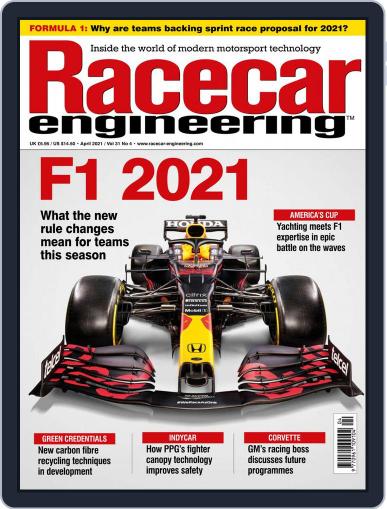 Racecar Engineering April 1st, 2021 Digital Back Issue Cover