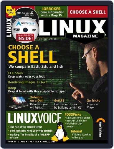 Linux April 1st, 2021 Digital Back Issue Cover