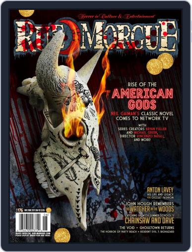 RUE MORGUE May 1st, 2017 Digital Back Issue Cover