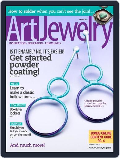 Art Jewelry November 20th, 2015 Digital Back Issue Cover
