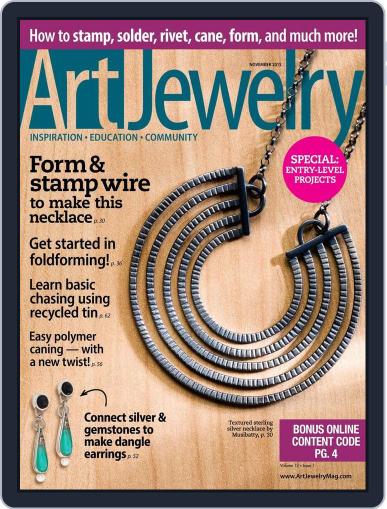 Art Jewelry September 25th, 2015 Digital Back Issue Cover