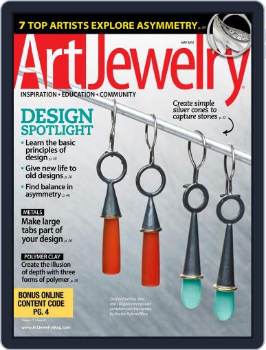 Art Jewelry March 27th, 2015 Digital Back Issue Cover