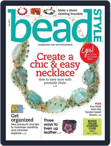 Bead Style May 28th, 2013 Digital Back Issue Cover