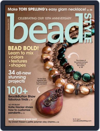 Bead Style September 22nd, 2012 Digital Back Issue Cover