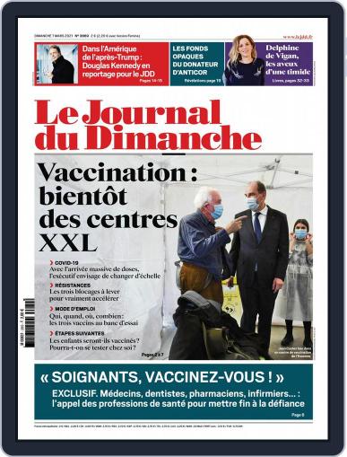 Le Journal du dimanche March 7th, 2021 Digital Back Issue Cover