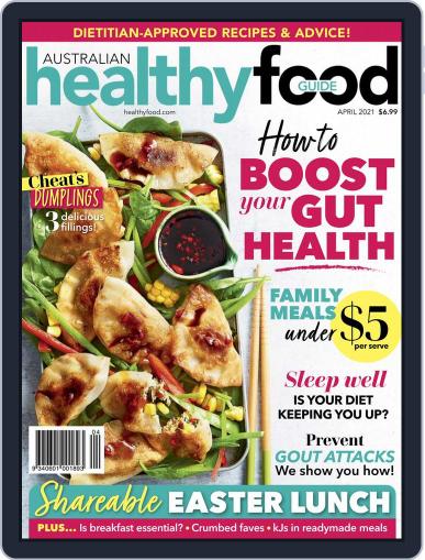 Healthy Food Guide April 1st, 2021 Digital Back Issue Cover