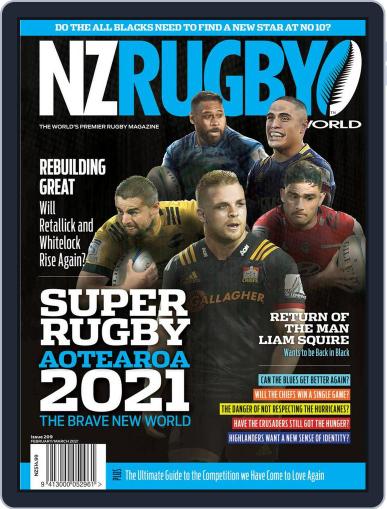 NZ Rugby World March 1st, 2021 Digital Back Issue Cover