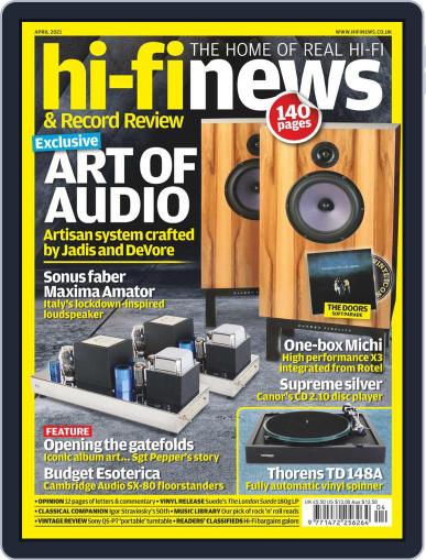 Hi Fi News April 1st, 2021 Digital Back Issue Cover