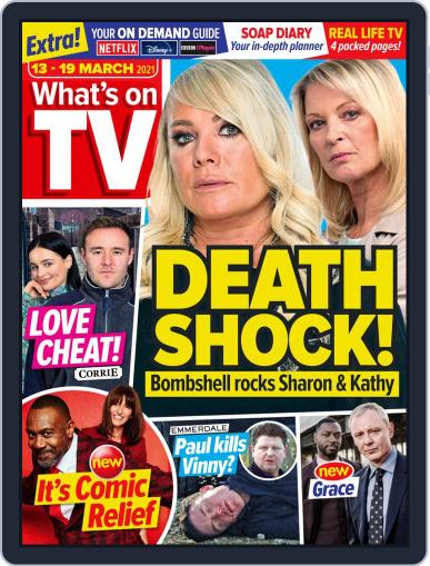 What's on TV March 13th, 2021 Digital Back Issue Cover