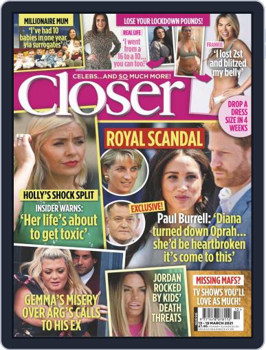 Closer March 13th, 2021 Digital Back Issue Cover