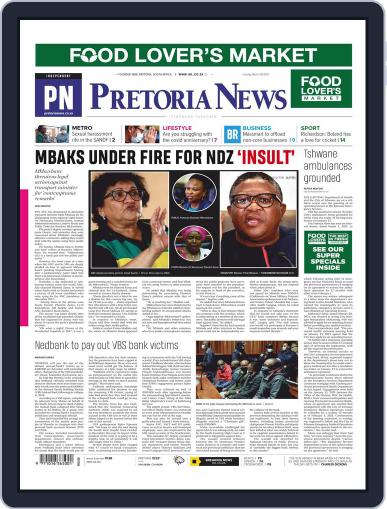 Pretoria News March 9th, 2021 Digital Back Issue Cover