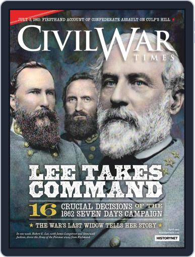 Civil War Times April 1st, 2021 Digital Back Issue Cover