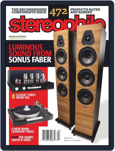 Stereophile April 1st, 2021 Digital Back Issue Cover