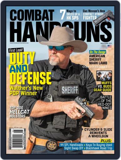 Combat Handguns May 1st, 2021 Digital Back Issue Cover