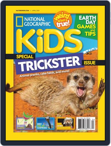 National Geographic Kids April 1st, 2021 Digital Back Issue Cover