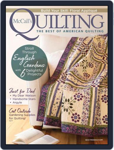 McCall's Quilting May 1st, 2021 Digital Back Issue Cover