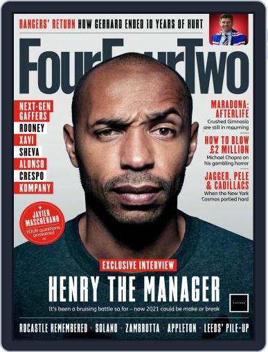 FourFourTwo UK April 1st, 2021 Digital Back Issue Cover