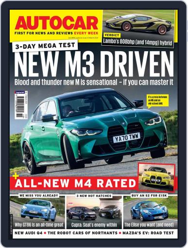 Autocar March 10th, 2021 Digital Back Issue Cover