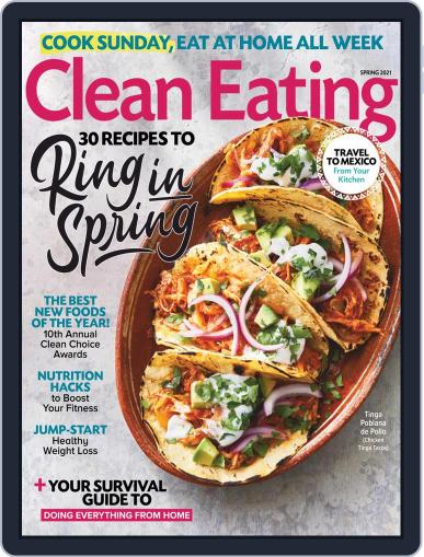 Clean Eating February 23rd, 2021 Digital Back Issue Cover
