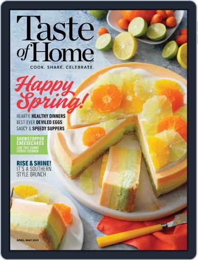 Taste of Home April 1st, 2021 Digital Back Issue Cover