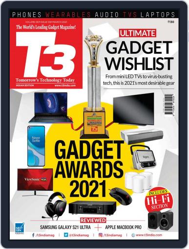 T3 India March 1st, 2021 Digital Back Issue Cover