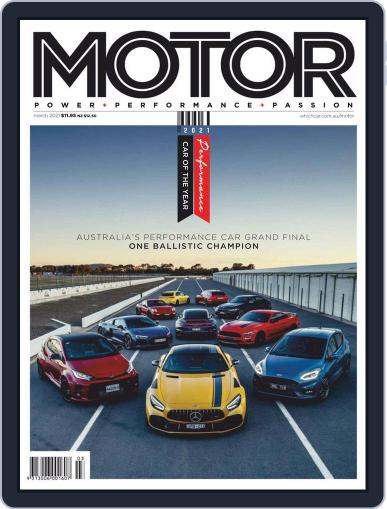 Motor Magazine Australia (Digital) March 1st, 2021 Issue Cover
