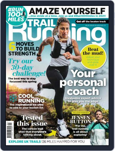 Trail Running April 1st, 2021 Digital Back Issue Cover